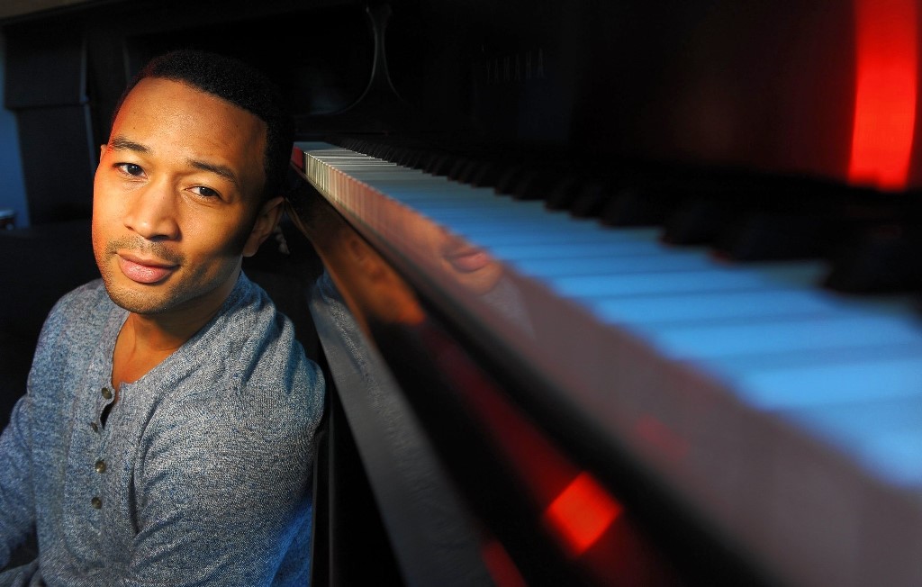 LOS ANGELES, CALIFORNIA AUGUST 7, 2013-R&B singer John Legend will be coming out with a new album "Love In The Furture." (Wally Skalij/Los Angeles Times)