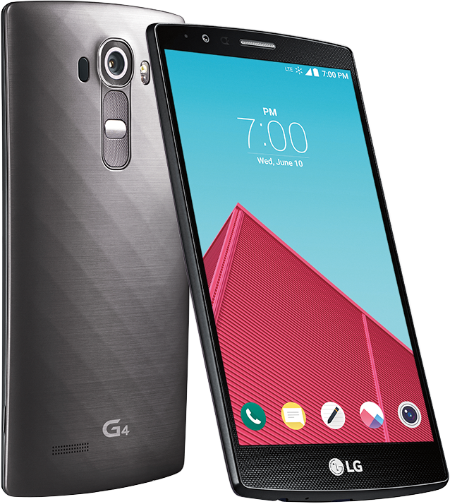 The LG G4 is sleek, smooth and sexy.